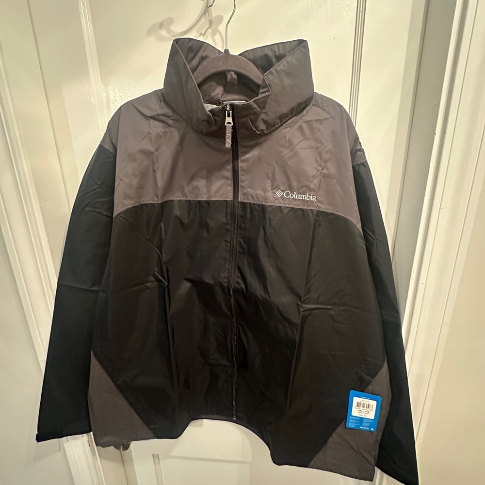 Columbia Black and Gray Jacket XXL